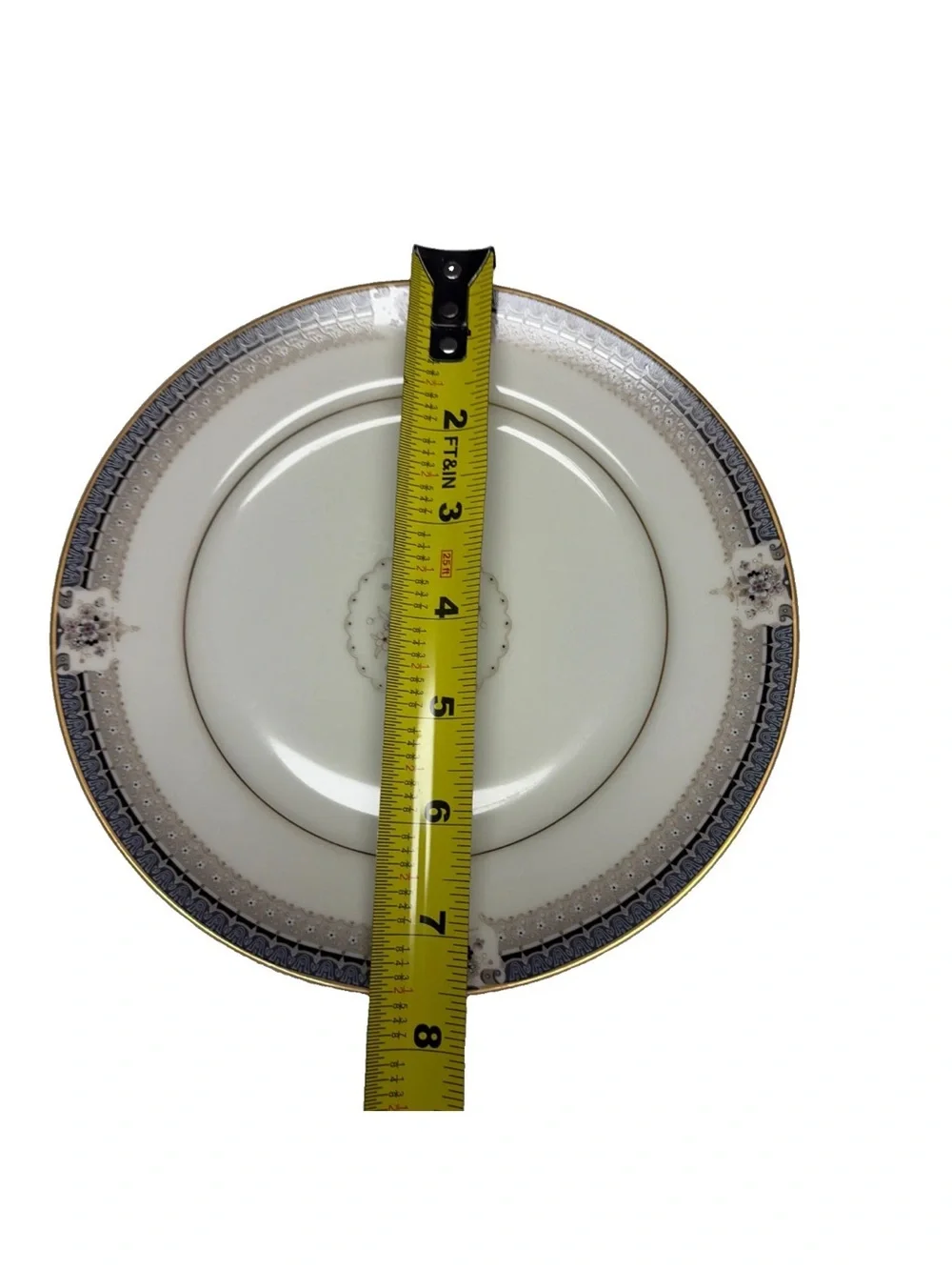MIKASA Grande Ivory TROPEZ set of 4 salad plates 7.5” NEW CONDITION